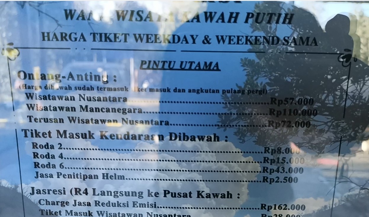 Tiket Masuk ke Kawah Putih: Tips dan Informasi Terbaru